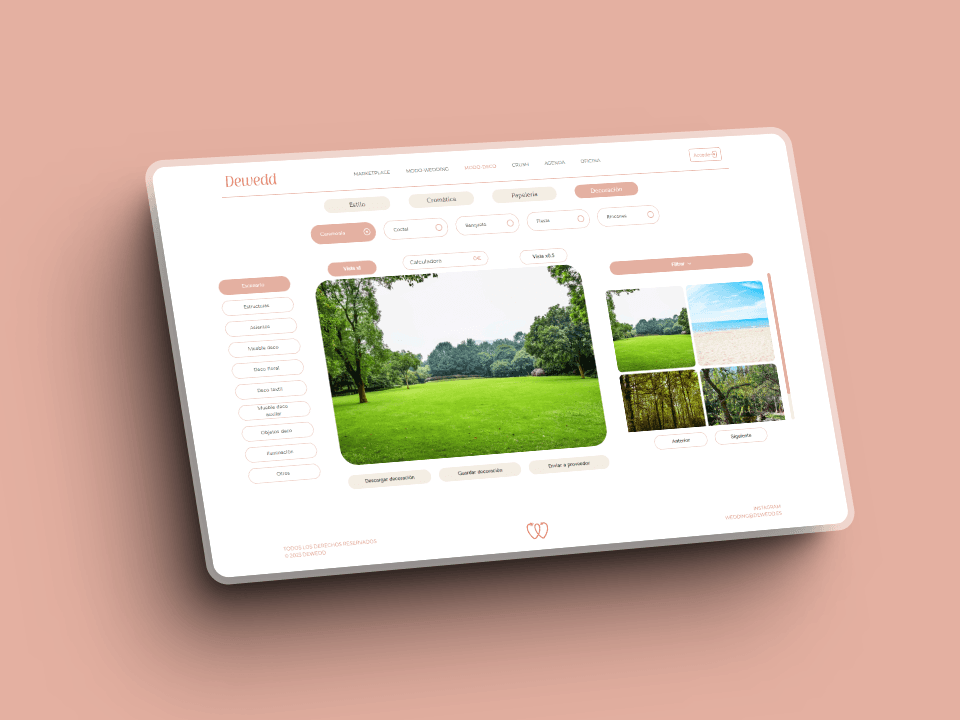 Dewedd mockup